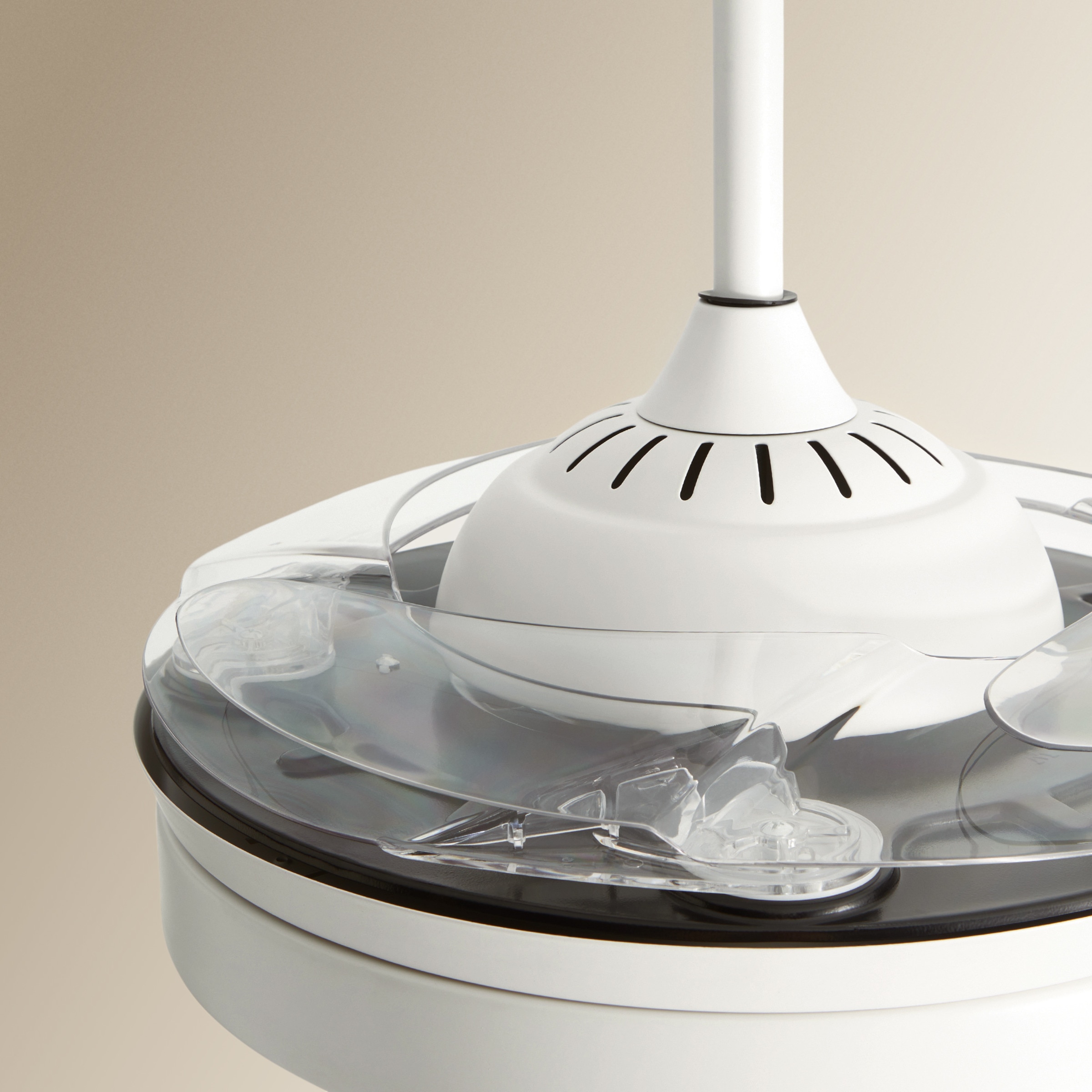 Ventoinha de Teto com Luz LED e Motor DC Soller - Branco Branco-7