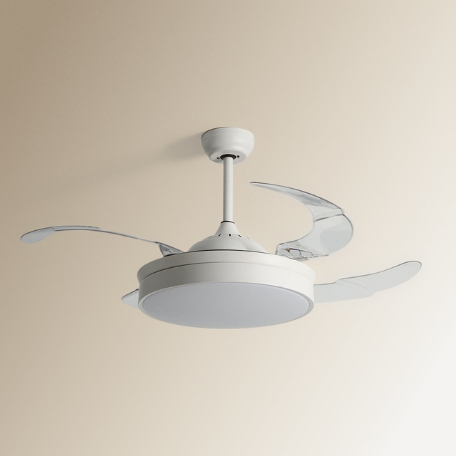 Imagem 0 de Ventoinha de Teto com Luz LED e Motor DC Soller - Branco
