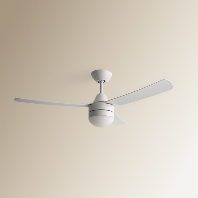 Imagem 0 de Ventoinha de Teto com Luz LED e Motor DC Samaná - Branco