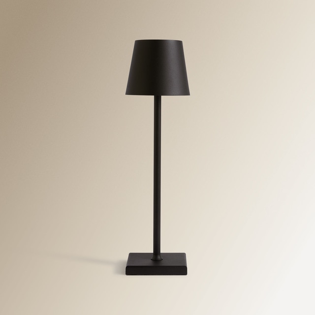 Imagem 0 de Candeeiro de Mesa para Exterior com LED Integrado Sol - Preto