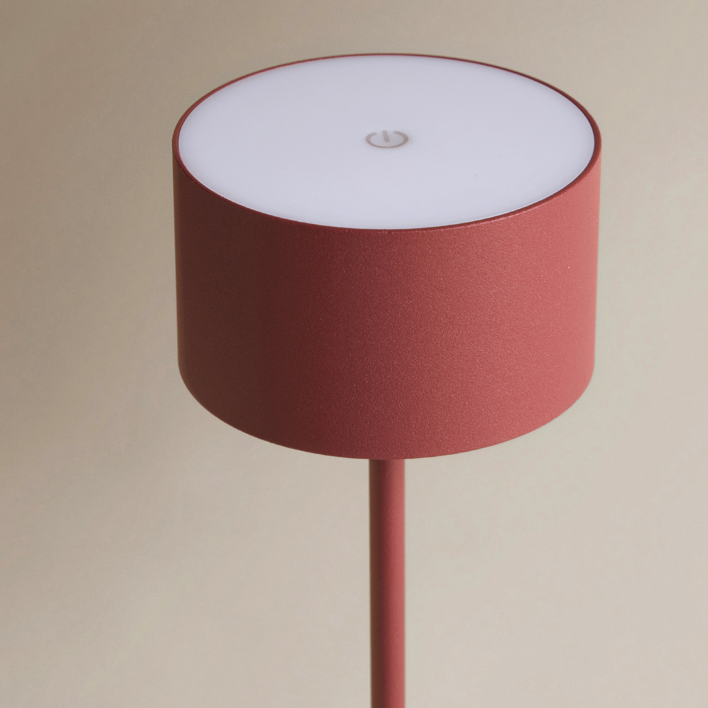 Candeeiro de Mesa Exterior Portátil Ana - Vermelho Vermelho-4