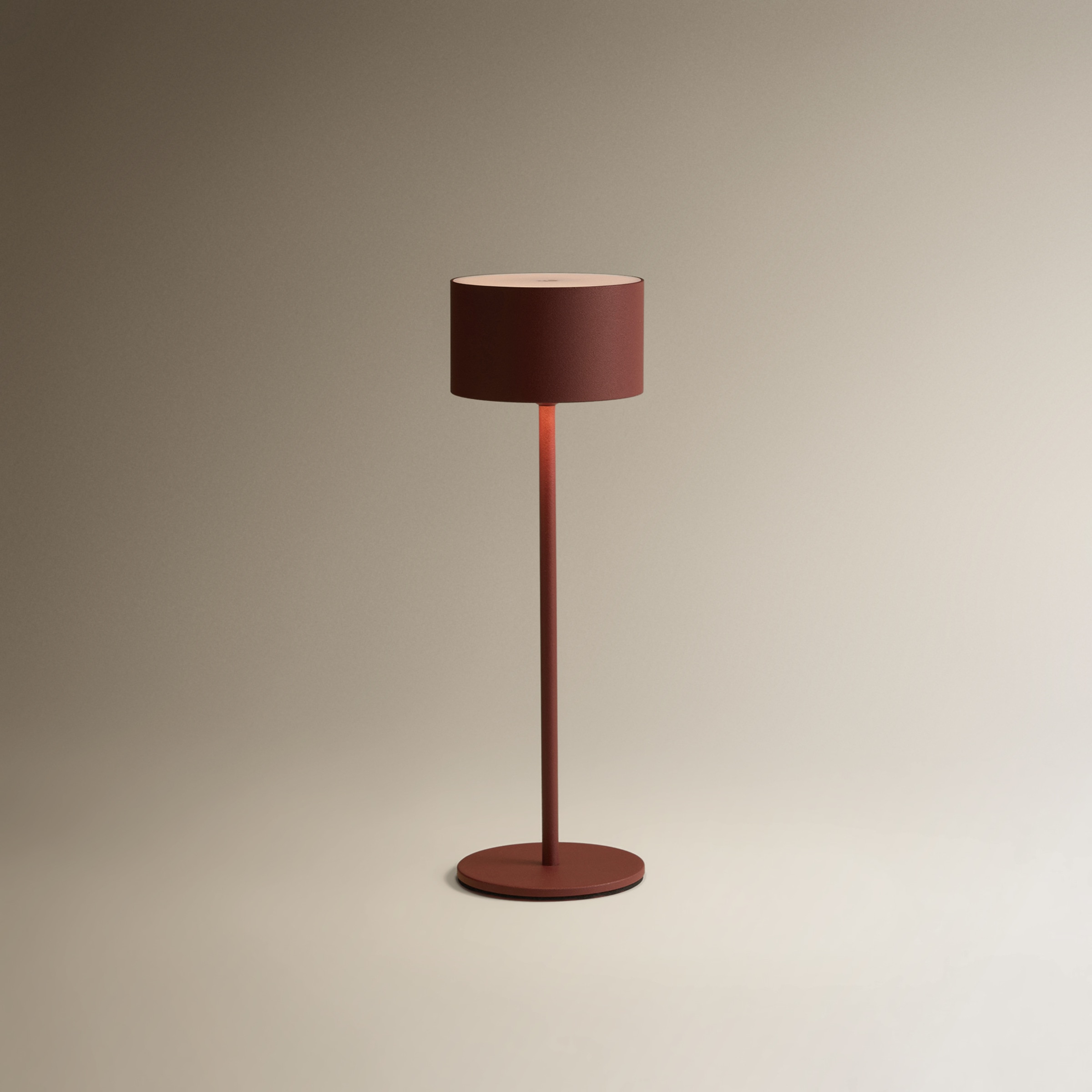 Candeeiro de Mesa Exterior Portátil Ana - Vermelho Vermelho-3