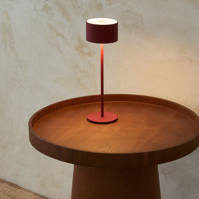 Imagem 0 de Candeeiro de Mesa Exterior Portátil Ana - Vermelho