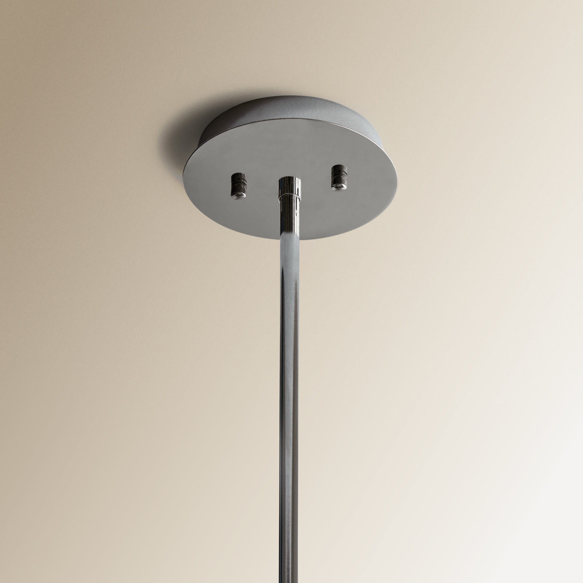 Candeeiro de Teto Extensível Circular Ursa Prata-5
