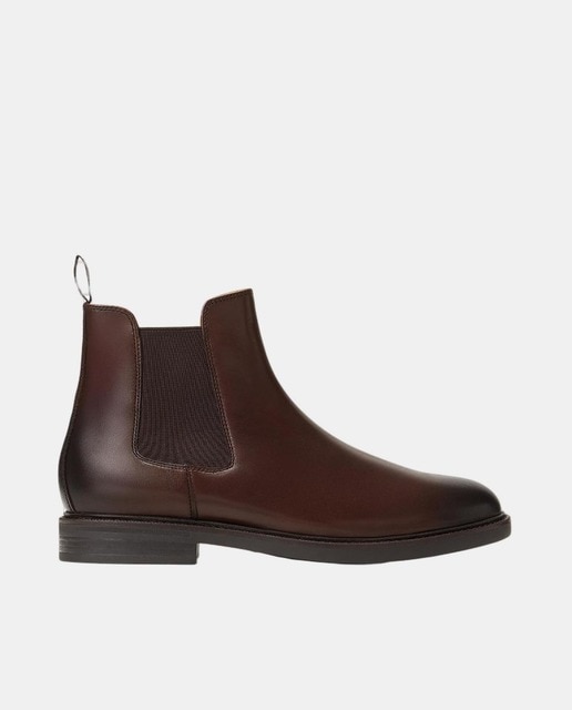 Imagem 0 de Botas Asher Tipo Chelsea em Pele