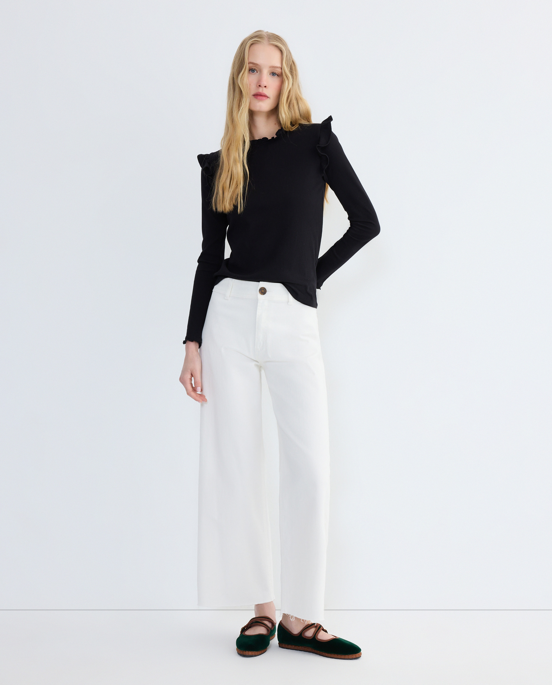 Corte Inglés Pantalon Mujer Culotte Pantalón Culotte De Mujer Con