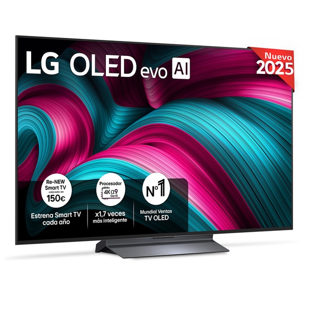 Imagen 0 de TV OLED evo AI C5 139cm (55") LG OLED55C56LB, Smart TV 4K