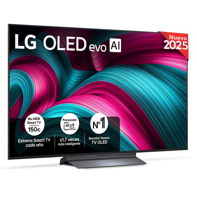 Imagen 0 de TV OLED evo AI C5 121cm (48") LG OLED48C56LB, Smart TV 4K