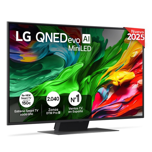 Imagen 0 de TV QNED evo MiniLED AI 126cm (50") LG 50QNED86A6C, 4K Smart TV