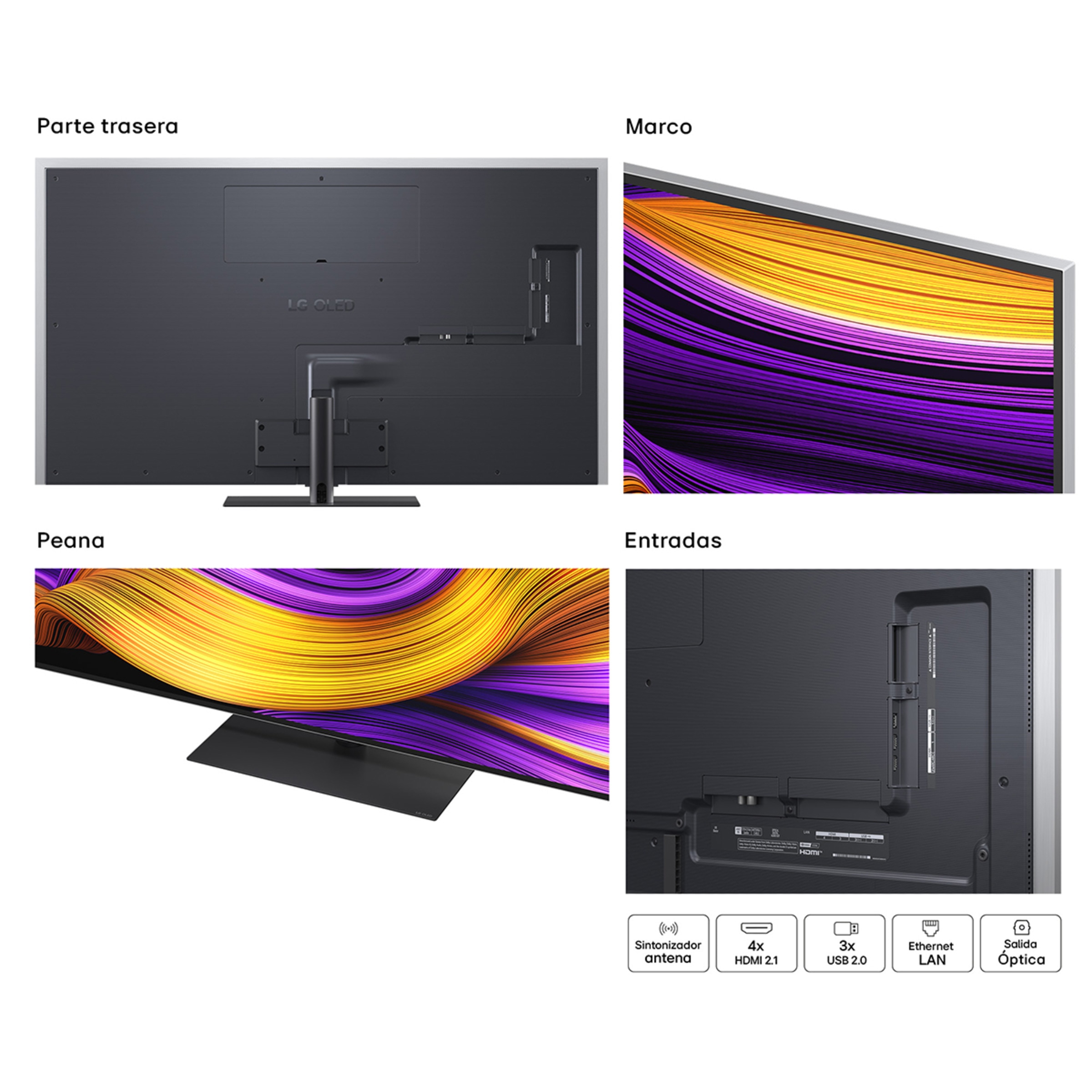 TV OLED evo AI G5 164cm (65") LG OLED65G56LS, Smart TV 4K Negro-16