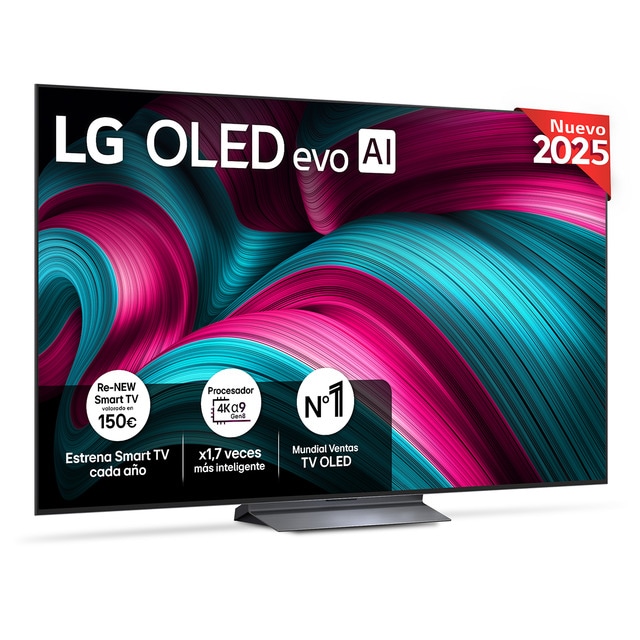 Imagen 0 de TV OLED evo AI C5 195cm (77") LG OLED77C56LB, Smart TV 4K