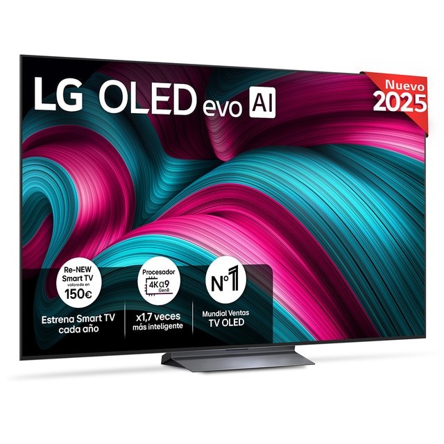 Imagen 0 de TV OLED evo AI C5 164cm (65") LG OLED65C56LB, Smart TV 4K