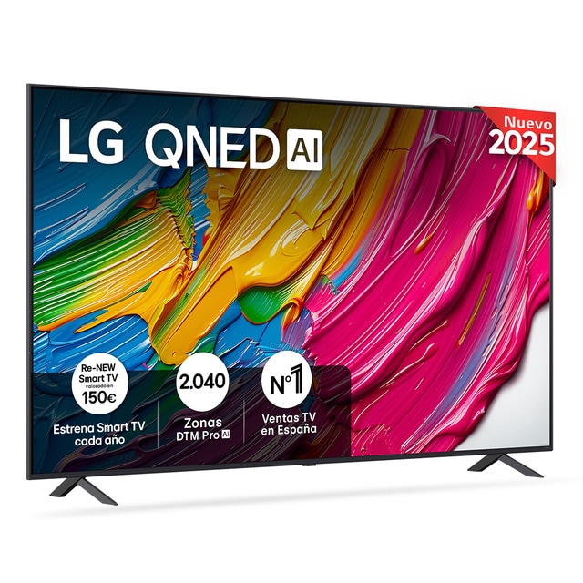 Imagen 0 de TV QNED AI 217cm (86") LG 86QNED80A6A, 4K Smart TV