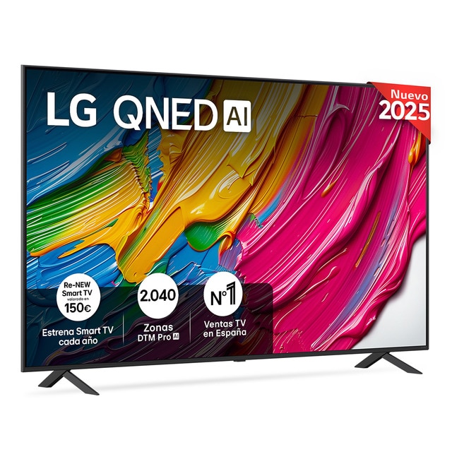 Imagem 0 de TV QNED 75" LG 75QNED80A6A, AI QNED80 4K, Smart TV