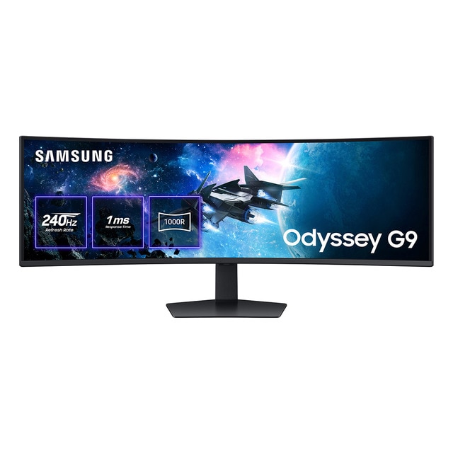Imagen 0 de Monitor PC Gaming curvo 124,4 cm (49") Samsung Odyssey G9 LS49CG954EUXEN. 240 Hz, DQHD, FreeSync Premium Pro