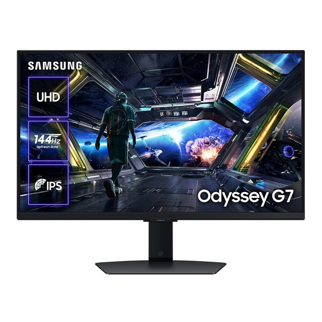 Imagen 0 de Monitor PC Gaming 81,28cm (32") Samsung Odyssey G7 LS32DG702, 144 Hz, UHD 4K, FreeSync Premium, Funciones Smart