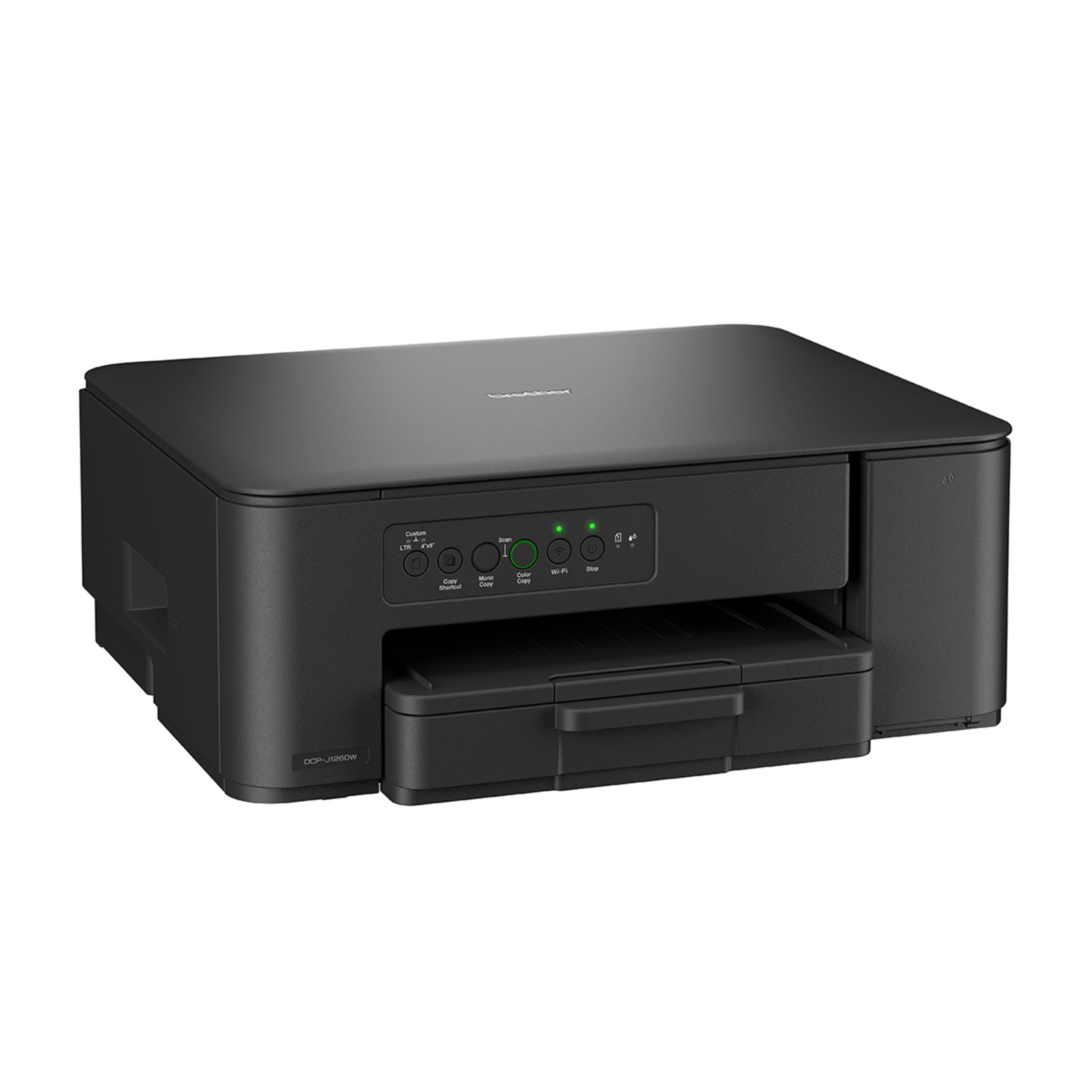 Impresora multifunción tinta Brother DCP-J1260W, Wi-Fi Negro-2