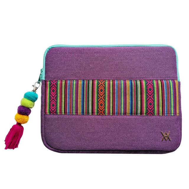 Imagen 0 de Funda Vamvam Essauira morada para portátiles hasta 14"