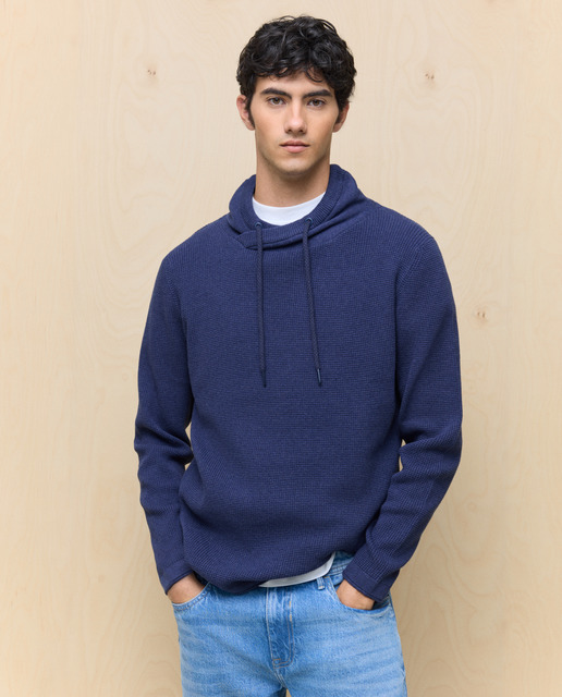 Imagen 0 de Jersey cuello buzo de hombre