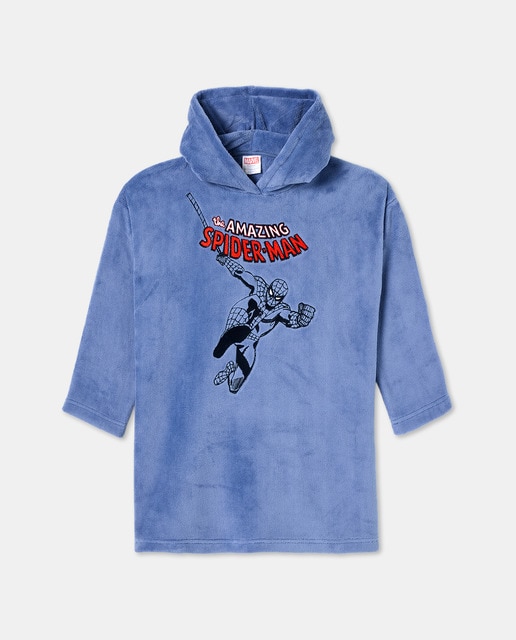 Imagem 0 de Robe com Estampado de Fantasia Homem-Aranha