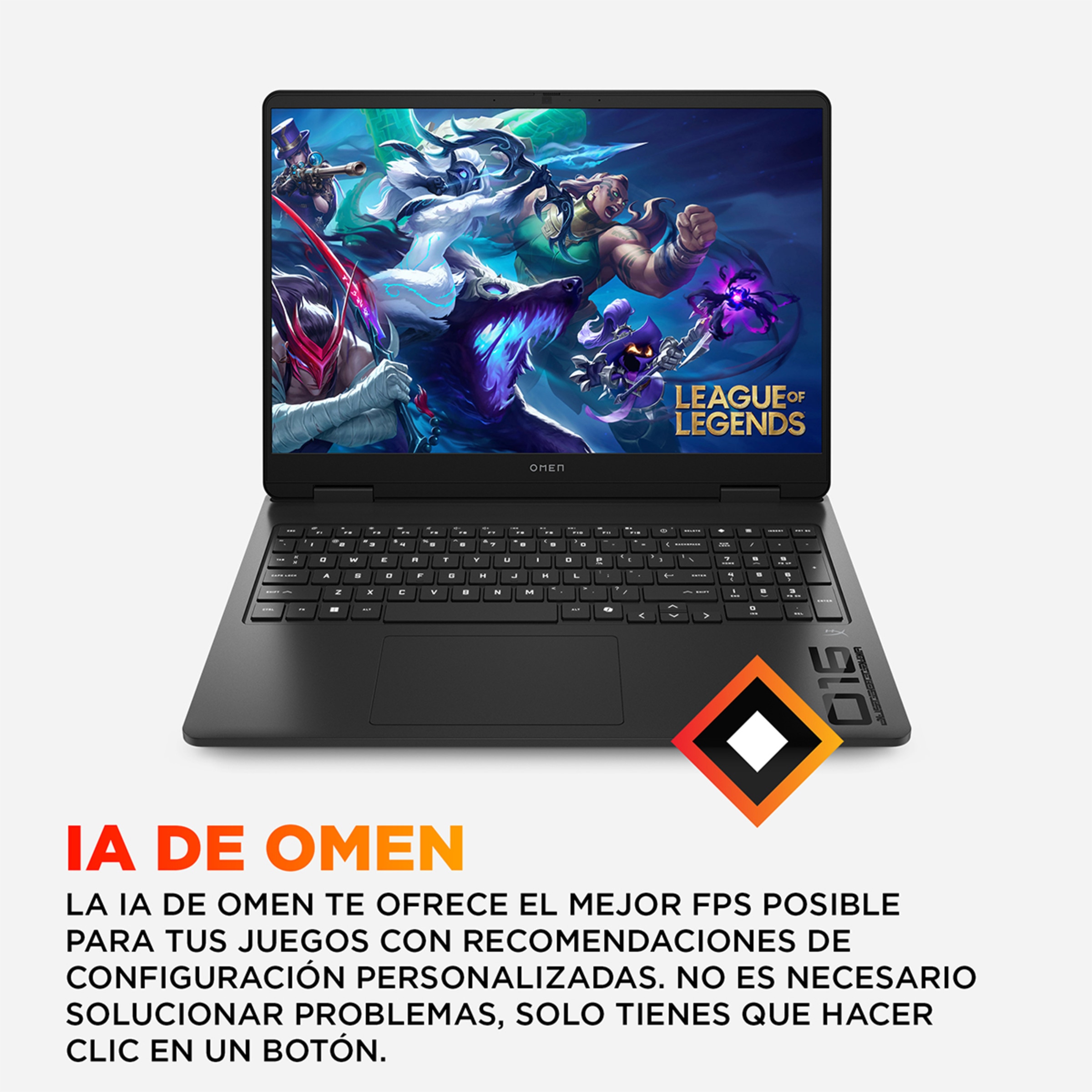 Portátil Gaming HP OMEN 16-am0011ns, Intel Core 7-240H, 32GB, 1TB SSD, Nvidia GeForce RTX 5050 8GB, 16", Sin SO Negro-6