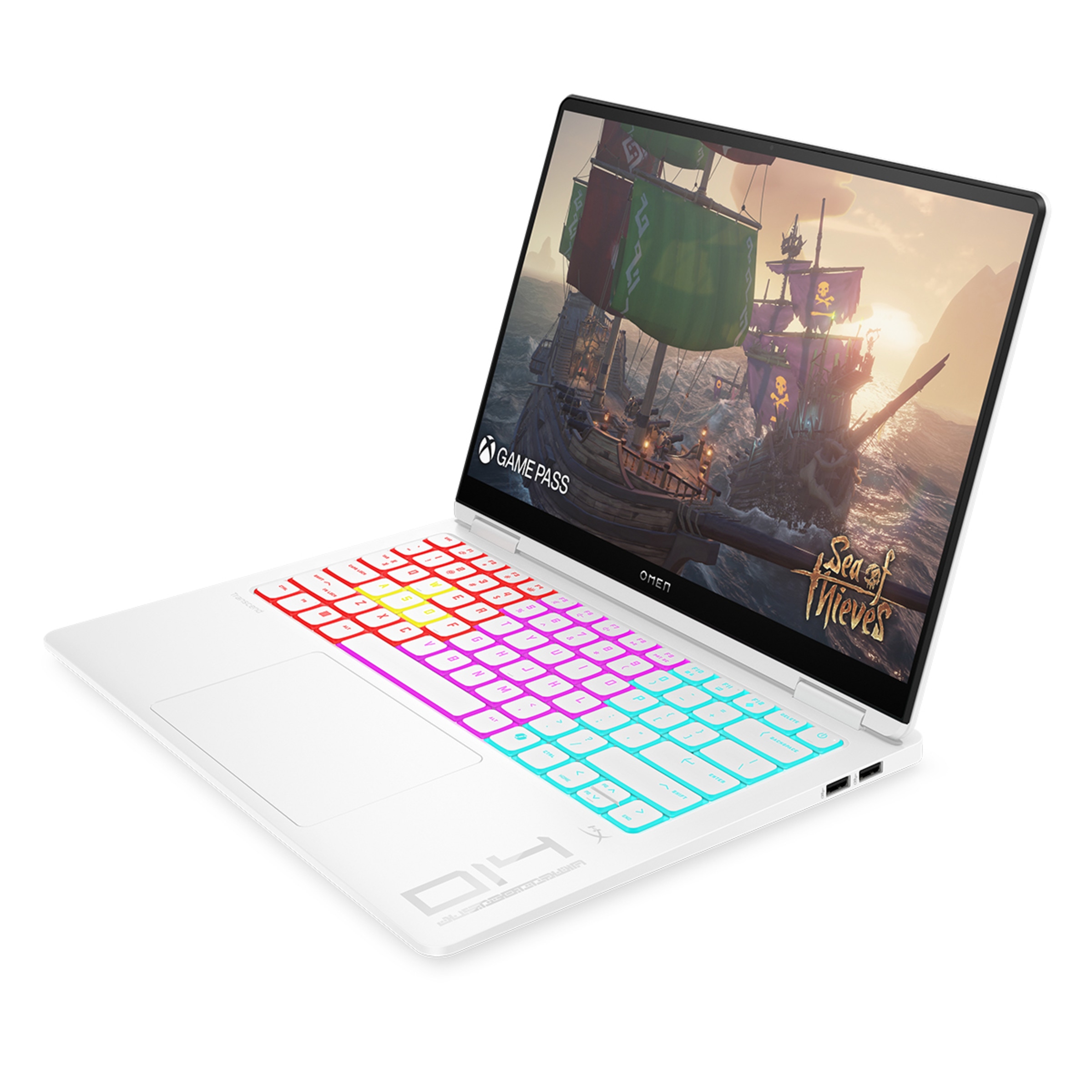 Portátil Gaming HP OMEN Transcend 14-fb1002ns, Intel Core Ultra 7-255H, 32GB, 1TB SSD, Nvidia GeForce RTX 5060 8GB, 14" OLED, W11 Blanco-4