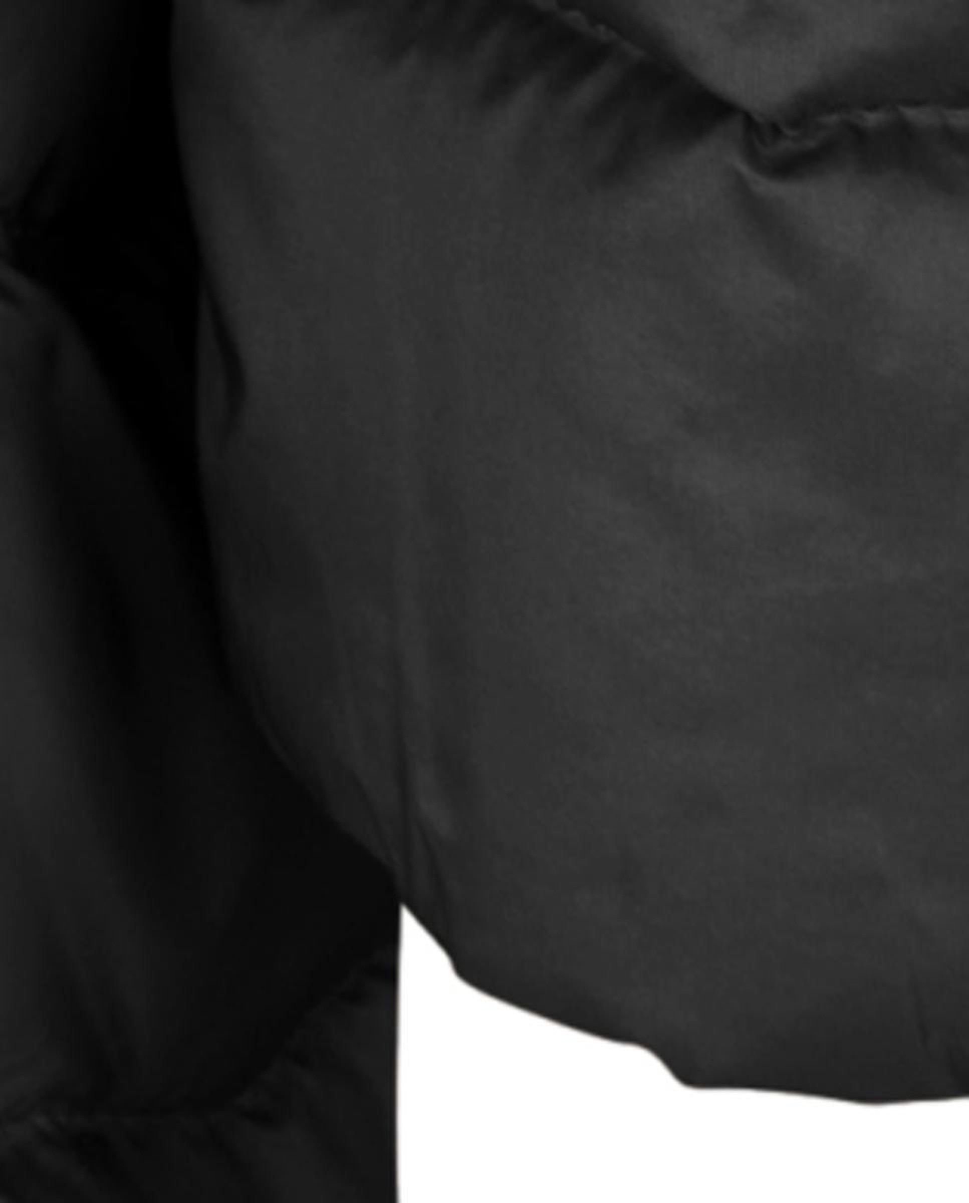 Blusão Acolchoado com Capuz Desmontável Preto-5