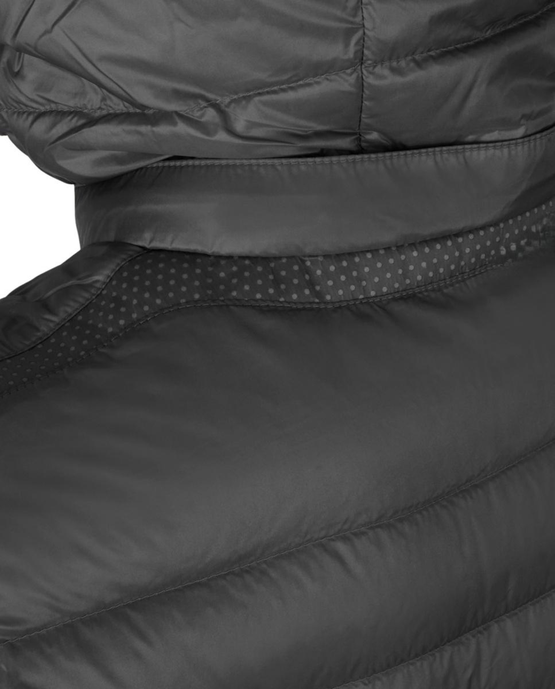 Blusão Acolchoado com Capuz Desmontável Preto-4