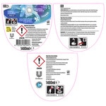 anti-odour washing machine liquid detergent for short cycles bottle 37 dose