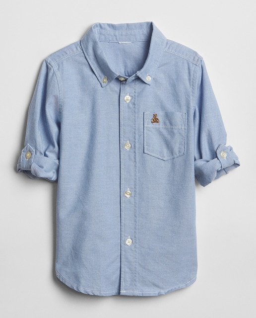 Imagem 0 de Camisa Oxford de Bebé com Manga Curta