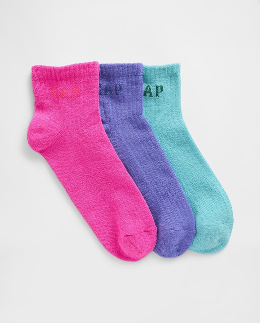 Imagem 0 de Pack de 3 Pares de Meias até ao Tornozelo com Logótipo Kids
