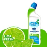 Gel para wc Anticalcá Frescura Lima embalagem 1 L