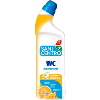 Gel Desinfectante Wc Frescura Citrica embalagem 1 L - Sanicentro