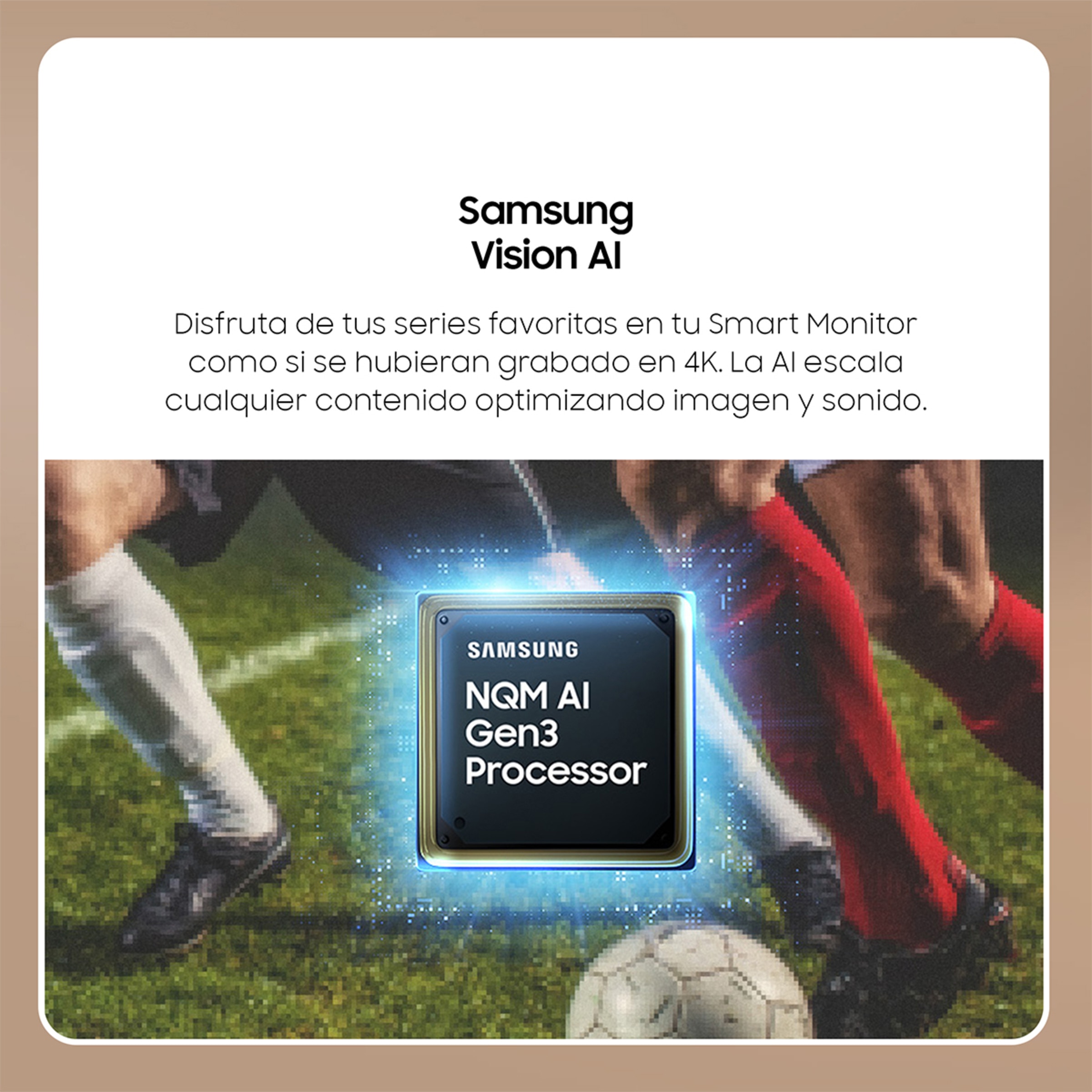 Monitor Gaming 80 cm (32") Samsung Smart Monitor M9 LS32FM902SUXEN, OLED, UHD 4K, 165 Hz, 0,03 ms, FreesSync Premium Pro con altavoces Plateado carbón-6