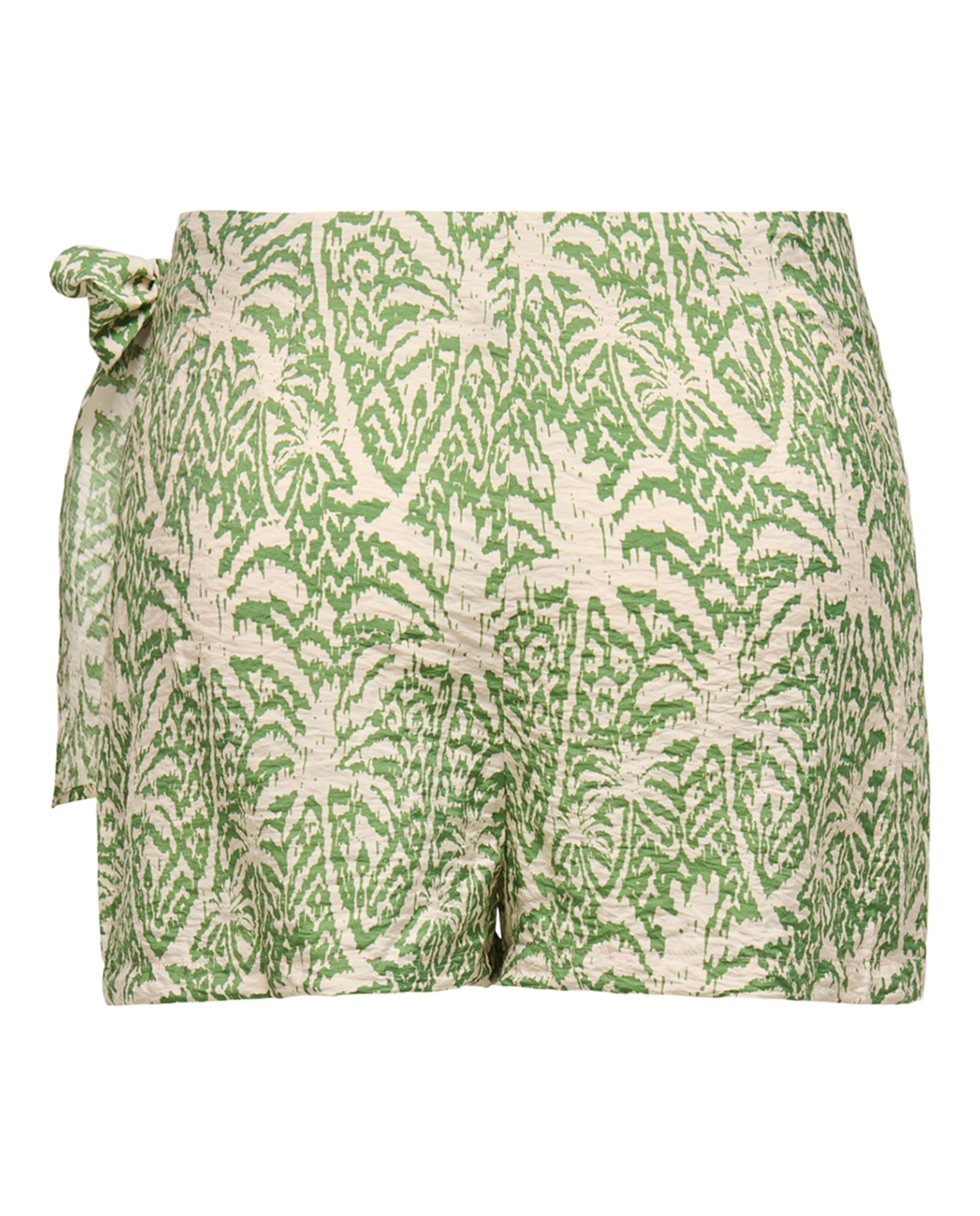 Saia-Calção com Estampado Verde-claro-6