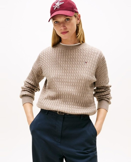 Imagem 0 de Camisola de Malha com Textura de Malha do Cabo