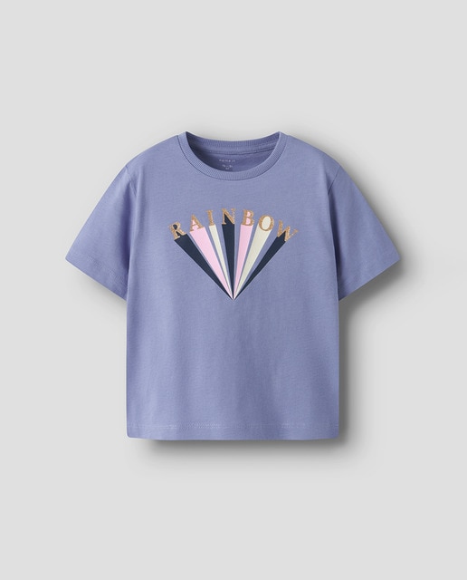 Imagem 0 de T-shirt com Detalhe de Glitter