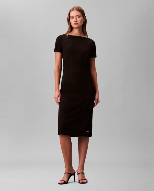 Imagem 0 de Vestido de Crepe
