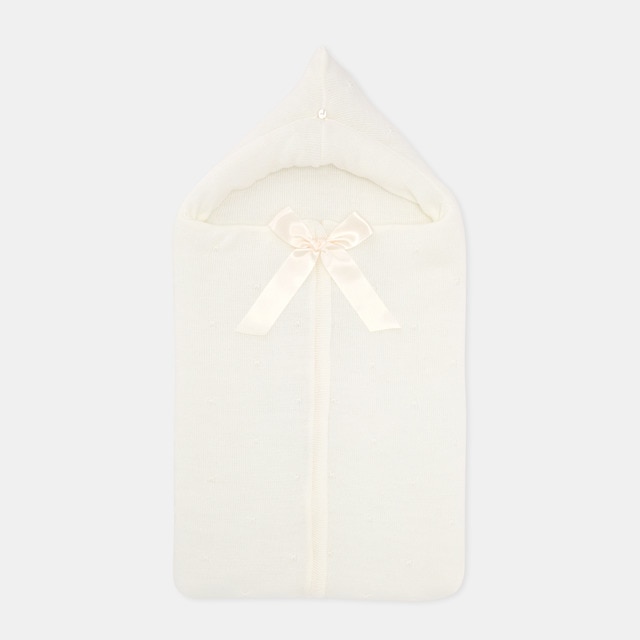 Imagem 0 de Saco para carrinho Cotton Juice Baby Home capuz Tricot