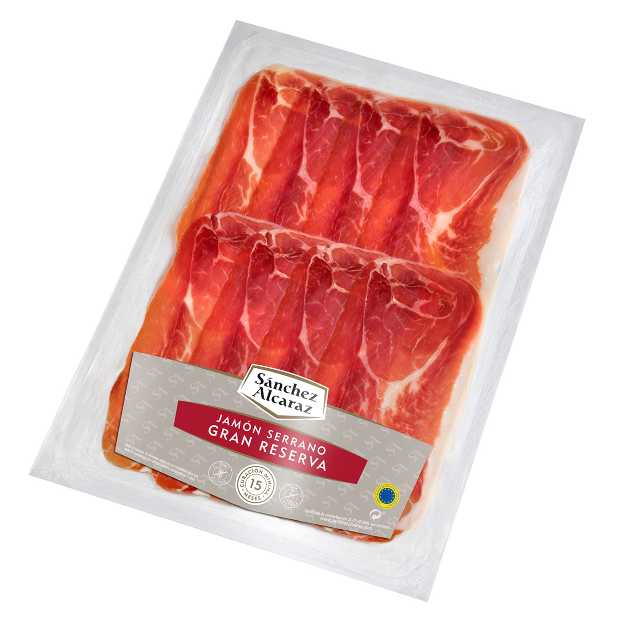 Presunto Serrano Grande Reserva Fatias unidade 120 g
