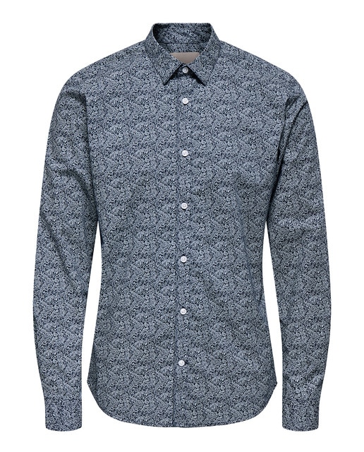 Imagem 0 de Camisa de Manga Comprida Slim Fit