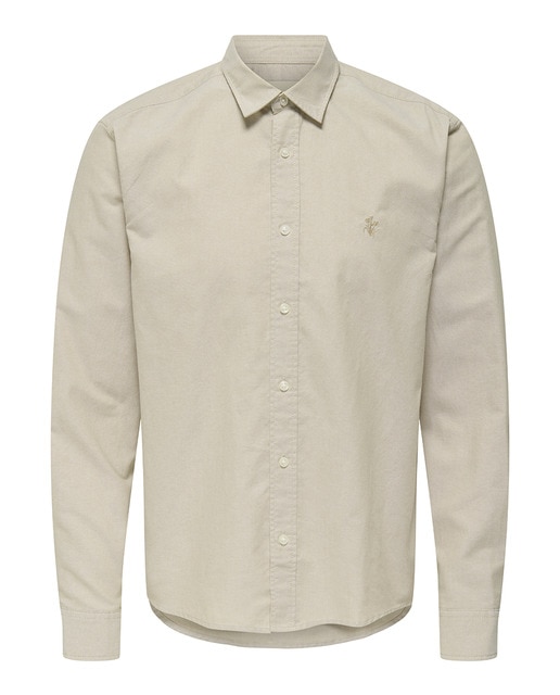 Imagem 0 de Camisa Regular Fit com Manga Comprida