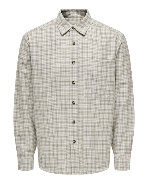 Imagem 0 de Camisa aos Quadrados Loose Fit