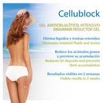 Cellublock Intensives Cellulite-Gel Reduziert Cellulite und Orangenhaut Rohr 200 ml