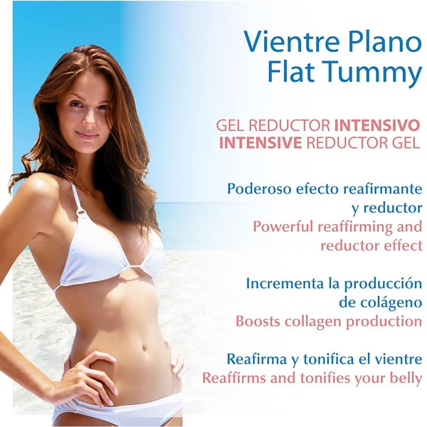 Vientre Plano Intensiv reduzierendes Gel Glättet und definiert den Bauch Rohr 200 ml