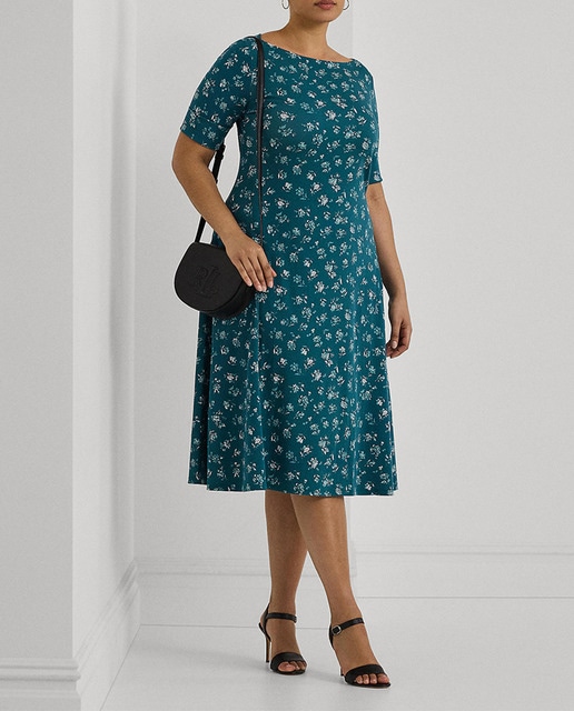 Imagen 0 de Vestido midi estampado