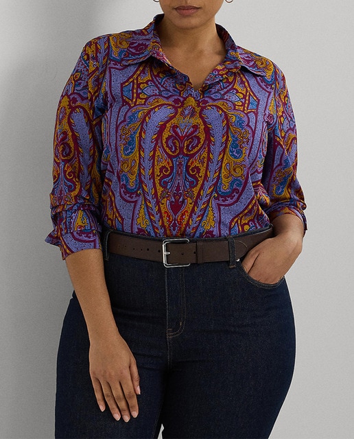 Imagen 0 de Camisa de mujer con estampado