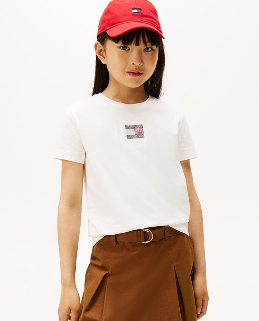 Imagem 0 de T-shirt de Bebé com Manga Curta e Logótipo de Pedraria à Frente