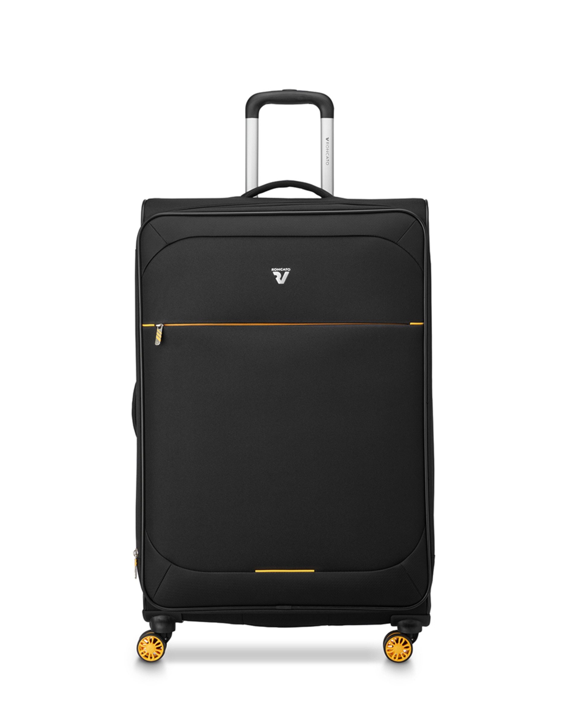 Trolley Grande Smile 2.0 DLX Flexível Expansível com Capacidade até 96 L Preto-1