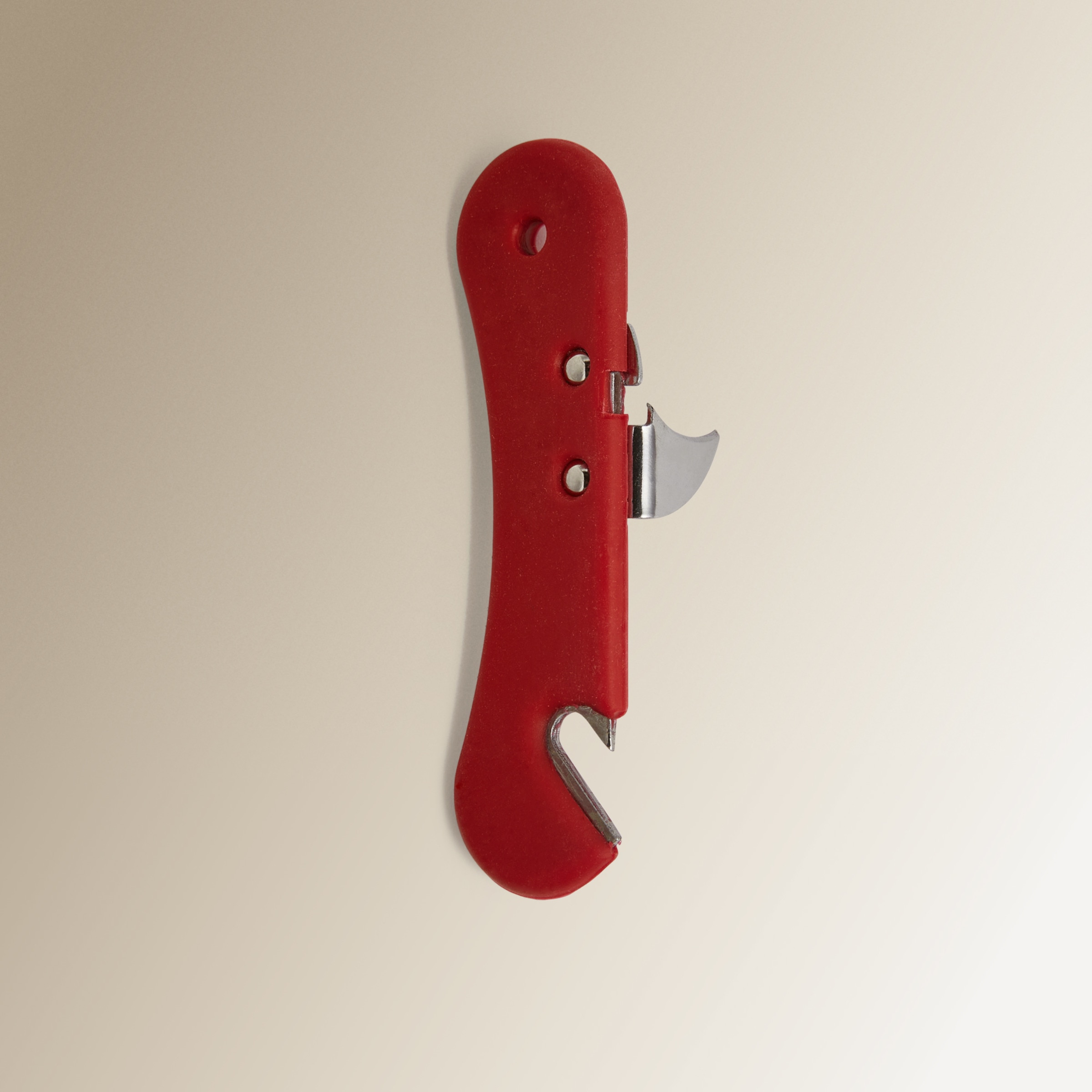 Abre-latas com cabo de silicone Vermelho-1